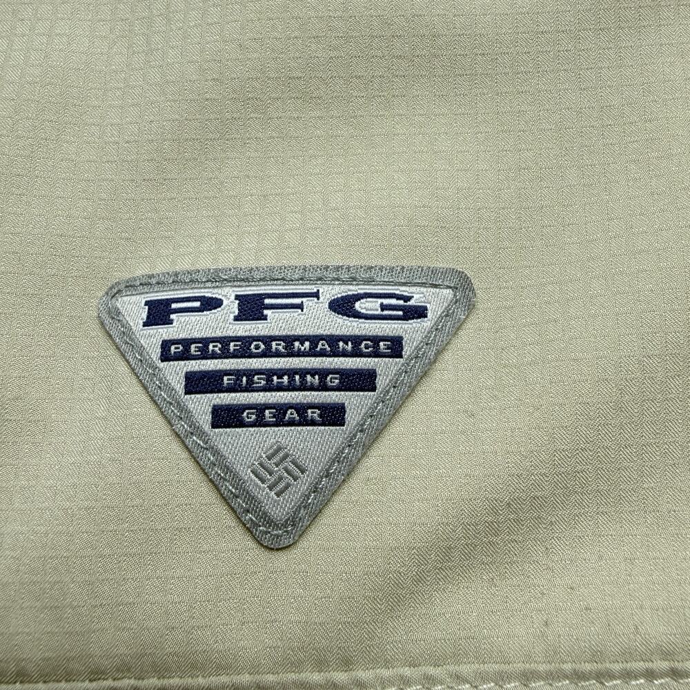 Columbia PFG Men's XL Tamiami II Long Sleeve Fishing Shirt - Fossil / Khaki - Picture 12 of 15